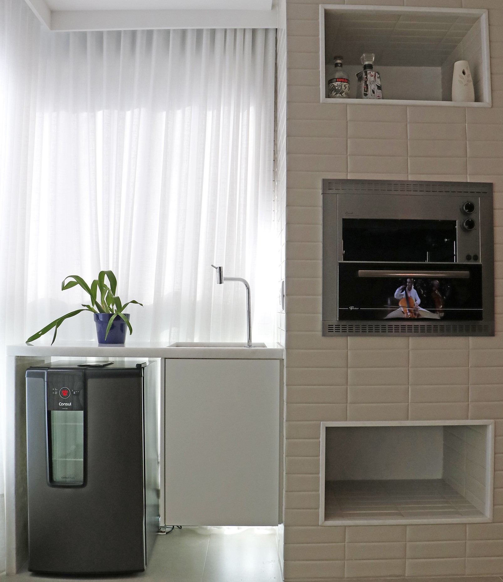 bancada mármore branco