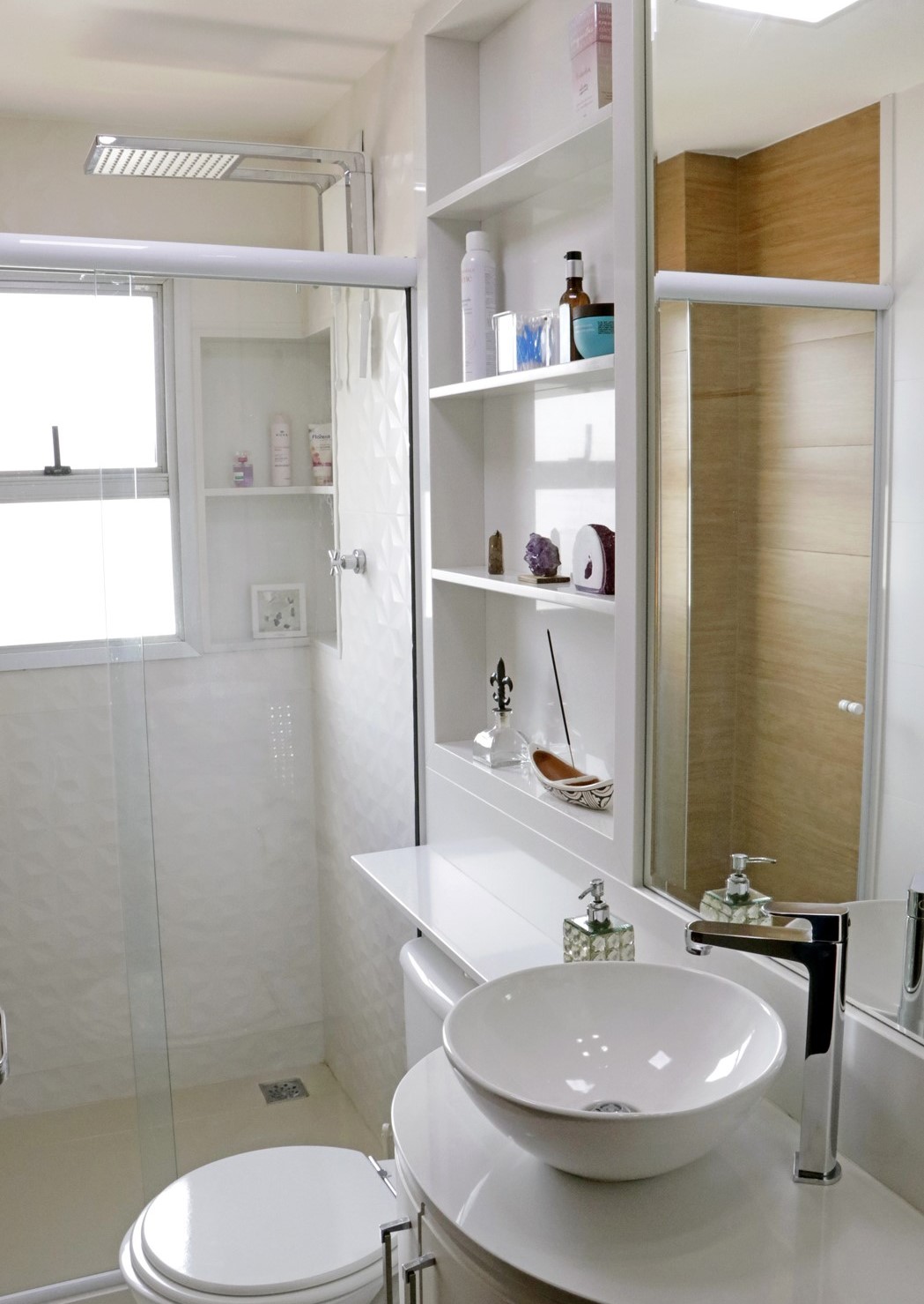 banheiro clean branco