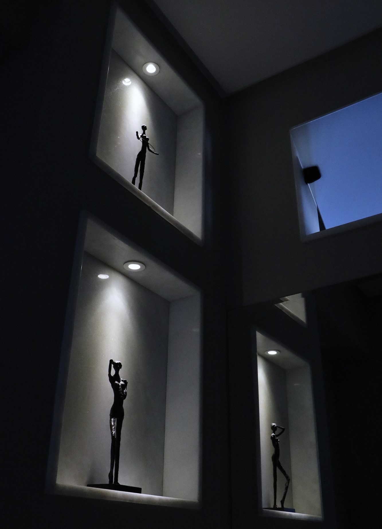 nicho marmore branco elegante